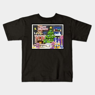 HWS Holiday Collection!  Happy Holidays! Kids T-Shirt